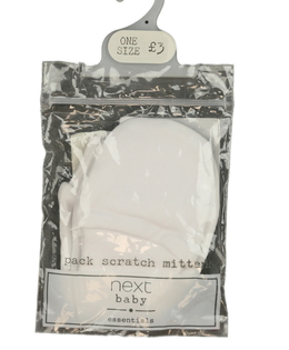 Nové bílé rukavičky 2 páry Next