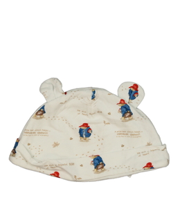 Bílá bavlněná čepička Paddington Tu 