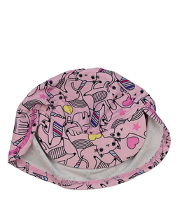 Růžová čepice s ochrannou krku F&F