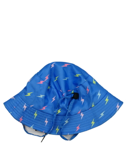 Modrý klobouk s blesky 54 cm