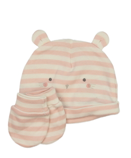 Bavlněná čepička a rukavičky Mothercare