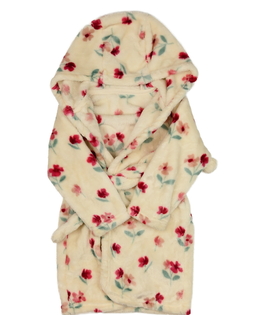 Světlý květinový župan George