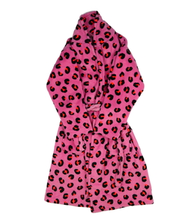 Růžový vzorovaný župan M&S