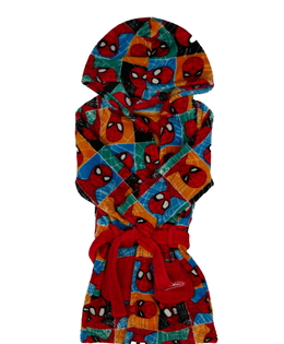 Červený župan Spider-man 