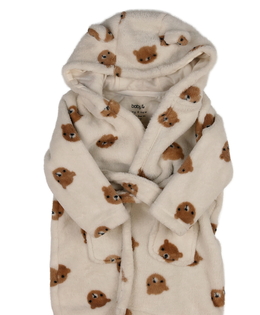 Světle hnědý župan s medvědy Tu 