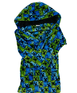 Modro-zelený župan Minecraft