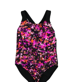 Černé plavky s barevným předkem F&F