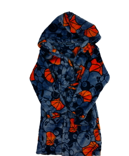 Modro-oranžový župan 