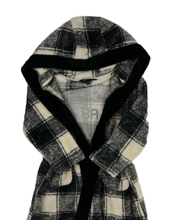 Šedý kostkovaný župan River Island 