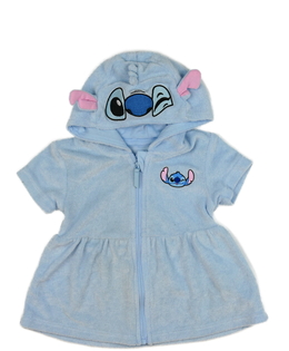 Modré župánkové šaty Stitch Disney Primark 