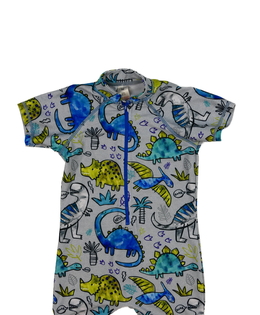 Šedé dinosauří plavky Tu 