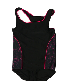 Černo-růžové plavky Tu 