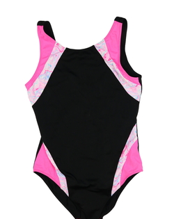 Černo-růžové plavky F&F