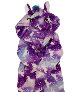 Batikovaný jednorožčí župan 