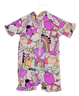 Světle fialové plavky s obrázky Next