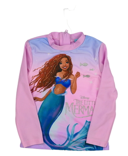 Růžové plavkové triko Malá mořská víla Disney 