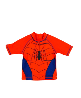 Červené plavkové triko Marvel Spider-man 