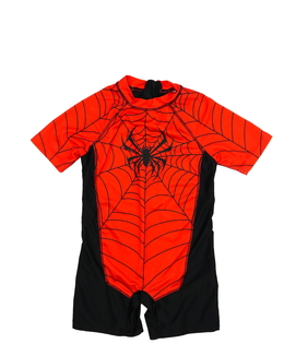 Červeno-černé plavky Spider-man
