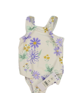 Nové krémové květinové plavky George