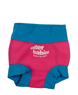 Modro-růžové kojenecké plavky Splash About 