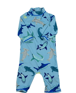 Modré plavky se žraloky George