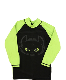 Zeleno-černé plavkové triko Jak vycvičit draka