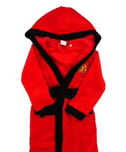 Černo-červený fanouškovský župan 