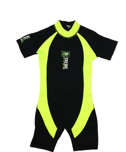 Černo-žluté neoprenové plavky 