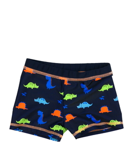 Tmavě modré dinosauří plavky 