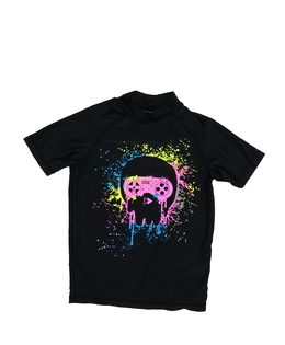 Černé stylové plavkové triko Next