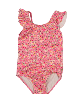 Růžové květinové plavky F&F