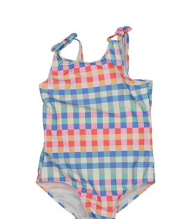 Barevně kostkované plavky George