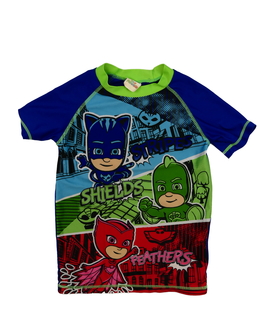 Tmavě modré plavkové triko PjMasks 