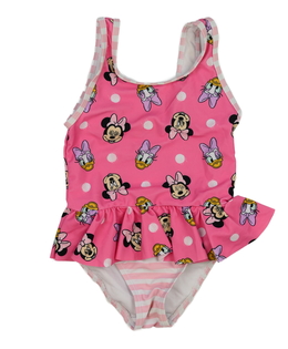 Růžové plavky Minnie Disney George