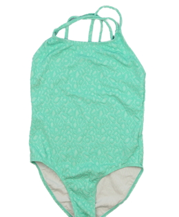Zelené vzorované plavky Primark 