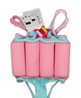 Nové růžovo-modré plavky 15-18 kg