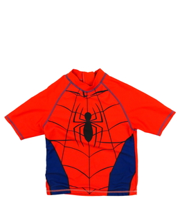 Červené plavkové triko Spider-man 