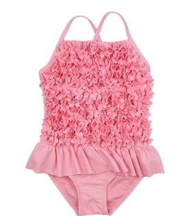 Nové růžové zdobné plavky M&S
