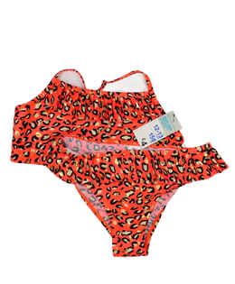Nové dvoudílné oranžové plavky Primark 