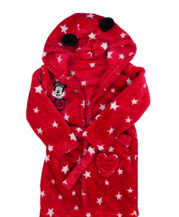 Červený župan Minnie Disney George