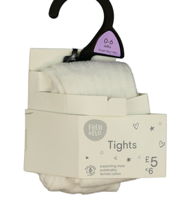 Nové bílé punčocháče 1 ks F&F