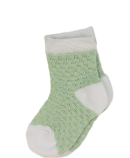 Nové zeleno-bílé ponožky 