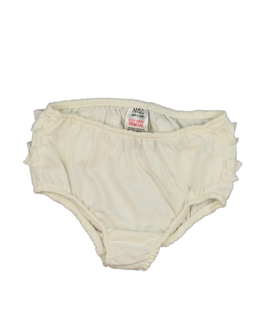 Nové krémové kalhotky s volánky na zadku M&S