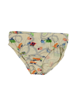 Nové hnědé slipy s auty George