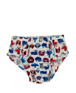 Nové bílé slipy s obrázky 