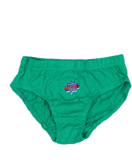 Nové zelené slipy Saturday Primark