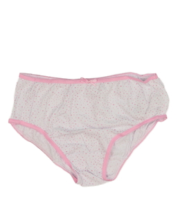 Nové bílo-růžové kalhotky Primark