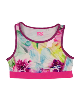 Květinová sportovní podprsenka Next