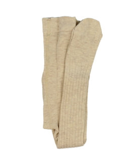 Nové krémové melírované punčocháče