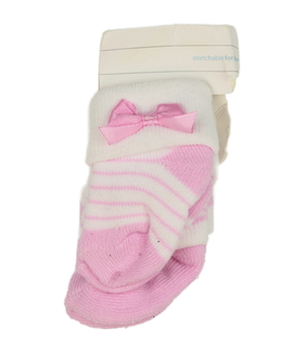 Nové růžové teplé baby ponožky 2 páry